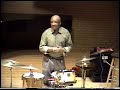Ed Thigpen Drum Set UNT Clinic - October 4, 1996