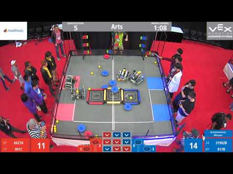 Worlds 2019 Arts Q5 6627A 901C vs 31628B 817B