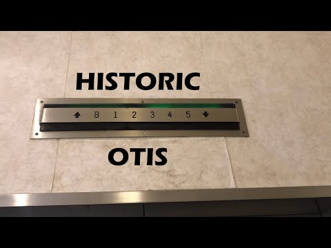 Vintage Otis Traction Passenger & Freight Elevators in Evanston, IL