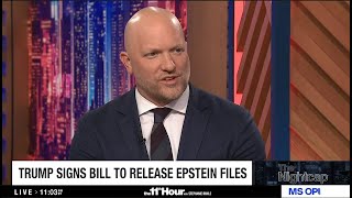 MSNOW: 11TH HOUR WITH STEPHANIE RUHLE - TRUMP SIGNS EPSTEIN BILL
