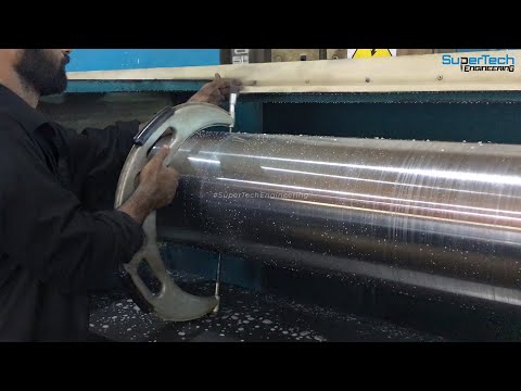 #SuperTechEngineering | Engraving Cylinder | CNC machining