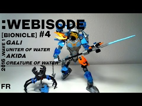 Vidéo LEGO Bionicle 71307 : Gali - Unificateur de l'Eau