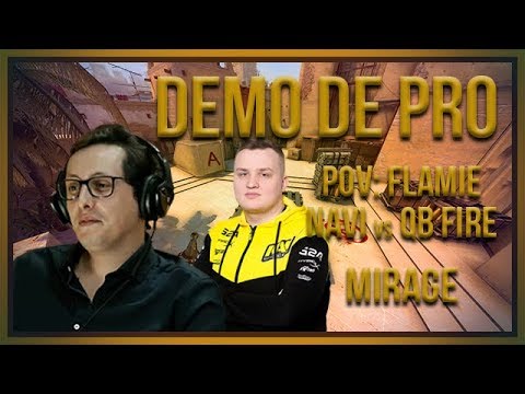 [PT] zorlaK Analisa: PoV FLAMIE - NAVI vs QB FIRE - MIRAGE [Demo de Pro]