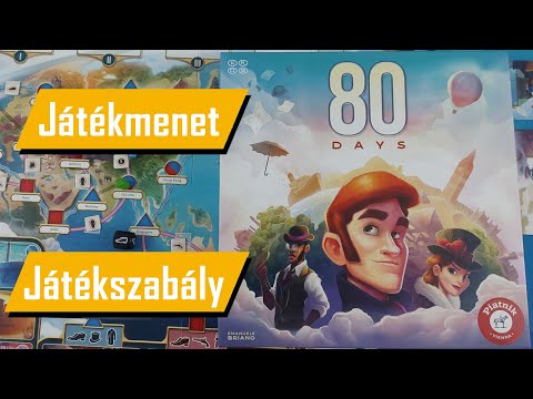 80 Days | Végigjátszás | Játékszabály | Bemutató - PumiGame