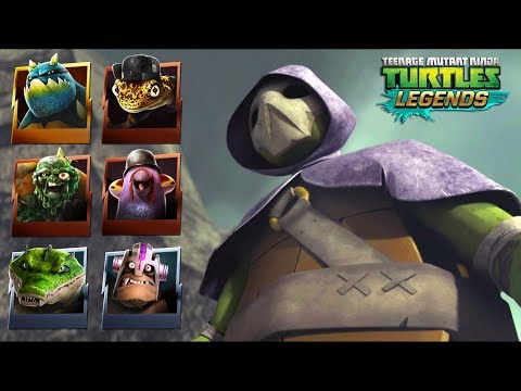 Mighty Mutanimals and Don VQ - Teenage Mutant Ninja Turtles Legends