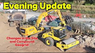 Llangollen Canal Breach, Whitchurch.  Evening Update