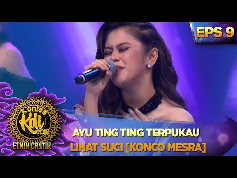 Ayu Ting ting Terpukau Lihat Penampilan Suci [KONCO MESRA] - Kontes KDI Eps 9 (16/9)