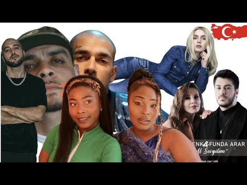 TURKISH MUSIC REACTION | Ceza, BEN FERO, Ezhel, Semicenk & Funda Arar, Aleyna Tilki 🇹🇷