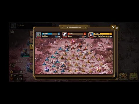 Siege Battle against Say Swag Again and FURY - Summoners' War: Sky Arena