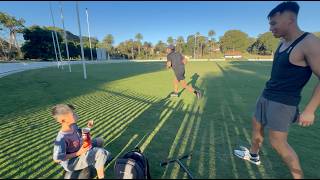 I Take My Lil Cousin To The Park To Train With My Friends