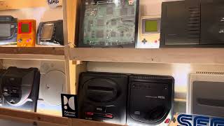 Saroo Saturn on display and back to playing discs, physical media equals nostalgia and fun.