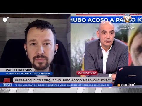Tension between Pablo Iglesias and Nacho Abad