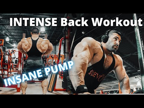 Intense Back Workout! | 212 Mr. Olympia Derek Lunsford