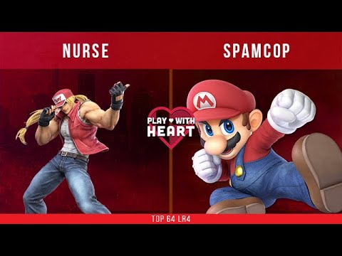 Play With Heart - Nurse (Terry) vs. SpamCop (Mario) - Top 64 LR4
