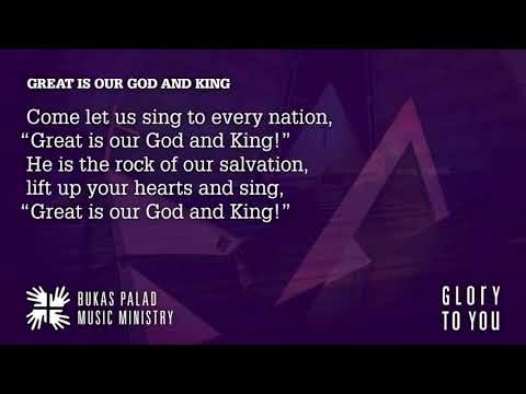 Songs for Online Mass: Entrance - GREAT IS OUR GOD