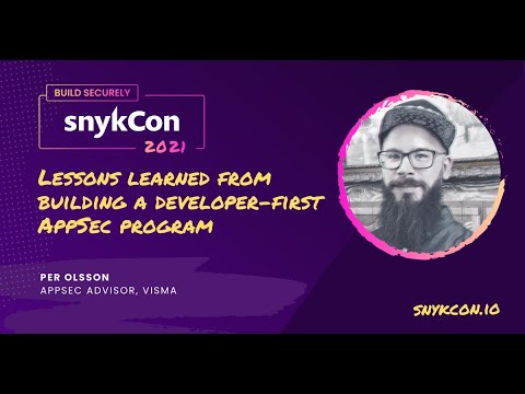 Visma - Customer Success Story (Per Olsson - AppSec Advisor)