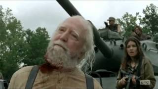 The Walking Dead Hershel Death Scene