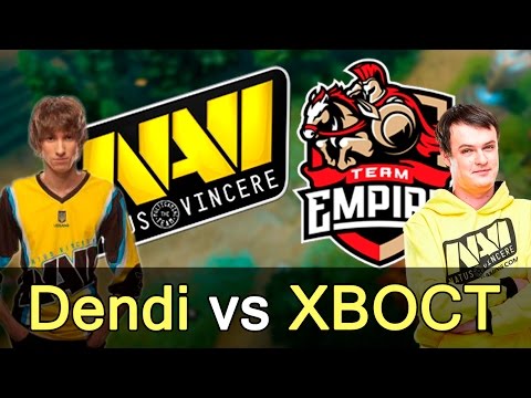 Dendi vs XBOCT — NaVi vs Empire Dota 2