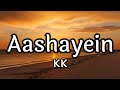 Aashayein (Lyrics) |KK|Salim-Suleman|@tipsofficial #songlyrics