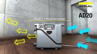Aerial AD20 Condensation Dehumidifier video thumbnail
