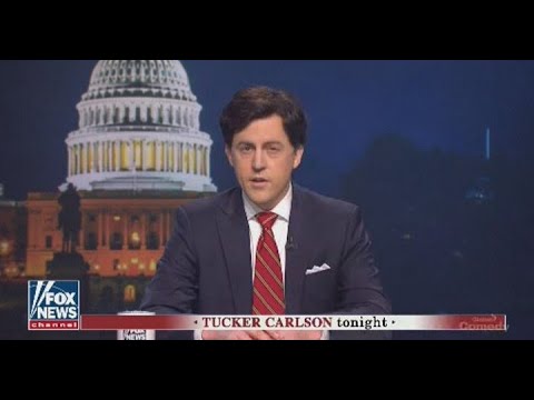 The spoof of Tucker Carlson's show featured prominent Republicans Lindsey Graham, Ted Cruz and Mitch
