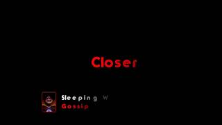 Sleeping With Sirens - Closer |Lyrics|