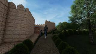 Uparkot Fort Cycling Path Walk-through