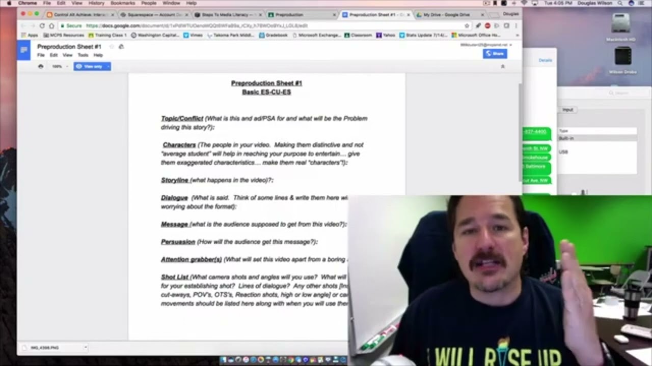 Preproduction Sheet (Updated)