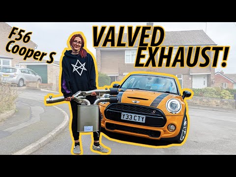 F56 Cooper S Remus VALVED EXHAUST Install - Crazy Difference!
