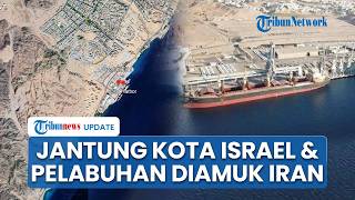 5 Juta Warga Israel Keos Diamuk Rudal Iran! Jantung Kota hingga Pelabuhan Eilat Diguncang Ledakan