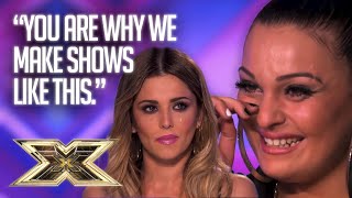 Unforgettable Audition: Monica Michael sends LOVE to her little sister | The X Factor UK