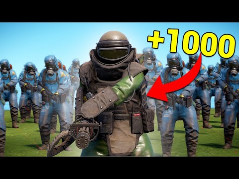 Loot from 100 of each Scientist in Rust