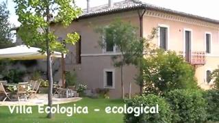 preview picture of video 'Villa Ecologica luxury eco vacation villa Italy'