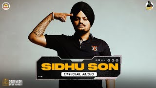 Sidhu Son (Official Audio) Sidhu Moose Wala  The K