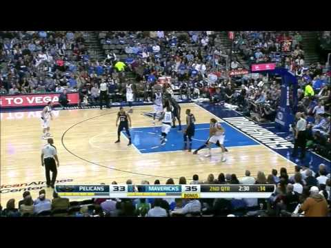 Pelicans 107 - Mavericks 110 Full Highlights (01/11/2014) Nowitzki 40 pts