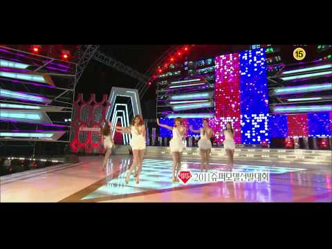 111025 Nine Muses-Fiago @SBS Super Model Contest