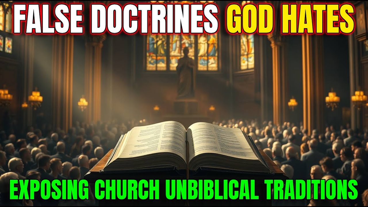 5 Teachings Churches Preach... But Are NOT in the Bible!