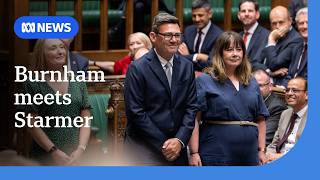 Andy Burnham holds secret meeting with outgoing PM Keir Starmer | ABC NEWS