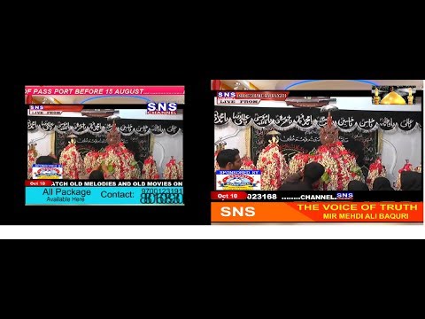 19th MUHARRAM MALKAJGRI ALAM LIVE  2017 ONLY ON  (LIVE SNS TV CHANNEL)