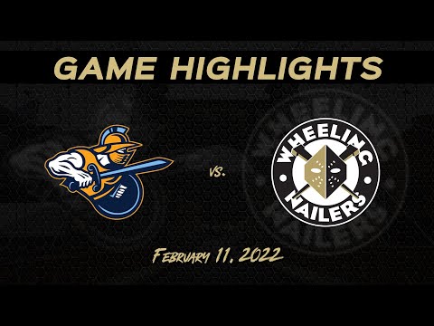 Atlanta Gladiators at Wheeling Nailers Game Highlights 2/11/22