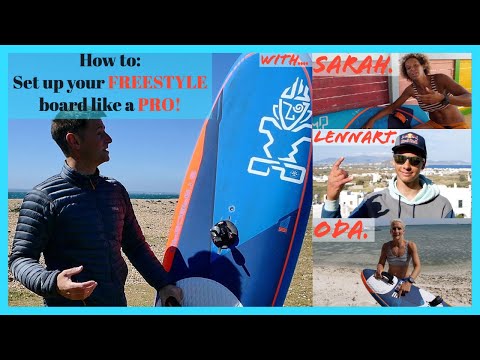 Set up your freestyle board like a PRO! Feat: Sarah-Quita Offringa, Lennart Neubauer & Oda Johanne.