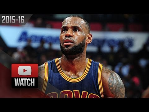LeBron James Full Highlights at Hawks (2016.04.01) - 29 Pts, 16 Reb (Cavs Feed)