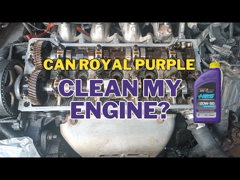 Can Royal Purple HPS Clean an Old Engine?