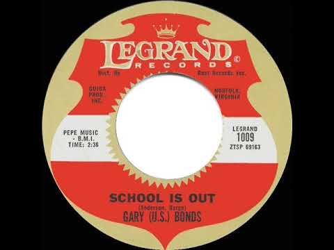 1961 HITS ARCHIVE: School Is Out - Gary (U.S.) Bonds (a #2 record)