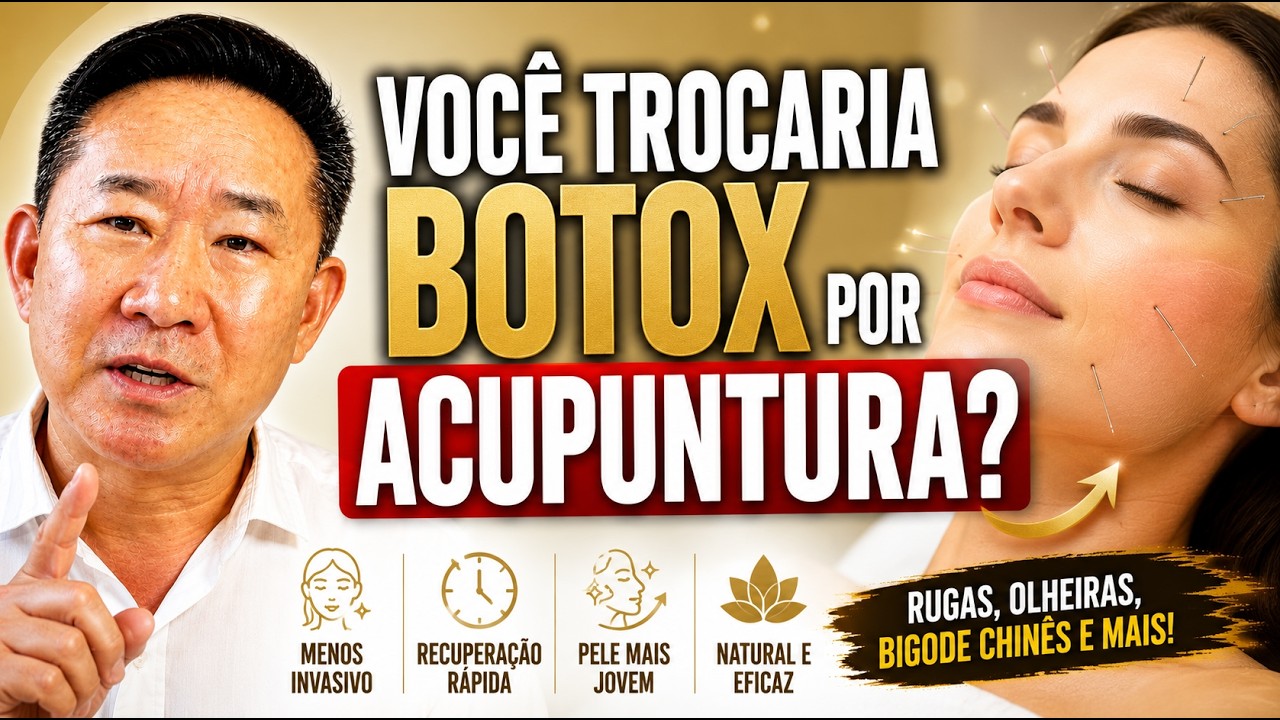 VOCÊ TROCARIA O BOTOX POR ACUPUNTURA? | Peter Liu