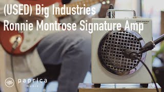 Video thumbnail for (USED) Big Industries Ronnie Montrose Signature Amp 試奏動画 by paprica music