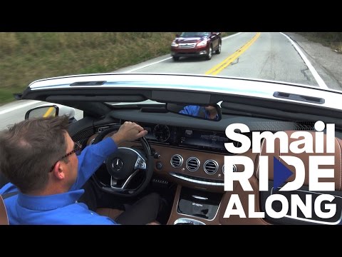 2017 Mercedes-Benz S 550 Convertible Cabriolet - Smail Ride Along - Virtual Test Drive and Review