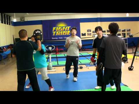 Boxing Traning  かぶせない直線のカウンター