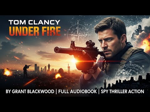Tom Clancy Under Fire by Grant Blackwood | Full Audiobook | Spy Thriller Action
