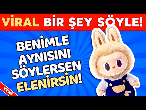 Benimle Aynı Cevabı Verirsen Elenirsin!🤔🧠 BÜYÜK KAPIŞMA 📢 Benim Söylediklerimi Söyleme!